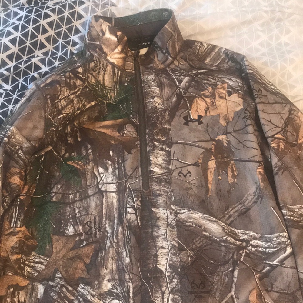 Under armor camouflage jacket